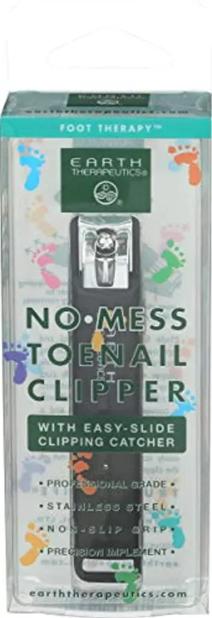 Earth Therapeutics Toenail Clipper With Catcher
