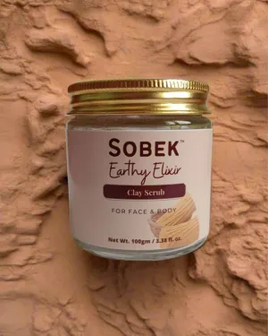 Earthy Elixir- Clay Face Body Scrub (100G)