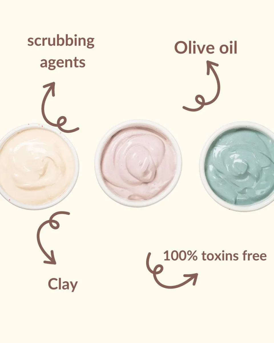 Earthy Elixir- Clay Face Body Scrub (100G)