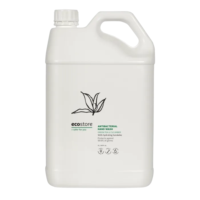 Ecostore Antibacterial Hand Wash - Green Tea & Cucumber (5L)