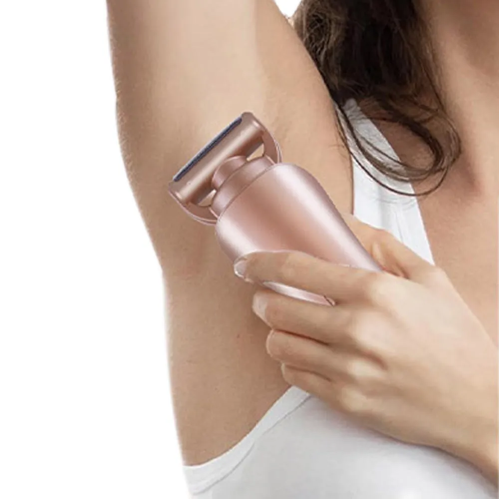 Electric Body Shaver for Women Rechargeable Razor with Detachable Head for Leg Bikini Arm