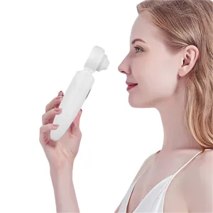 Electric Facial Skin Care Pore Blackhead Cleaner Remover Vacuum Acne Cleanser White