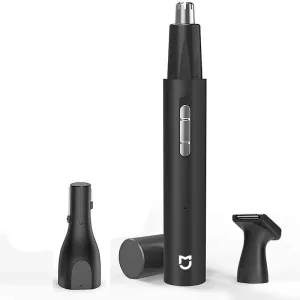 Electric Nose Hair Trimmer, USB Rechargeable, Wet & Dry Use, Quiet Operation, Perfect for Nose, Ears, and Eyebrows