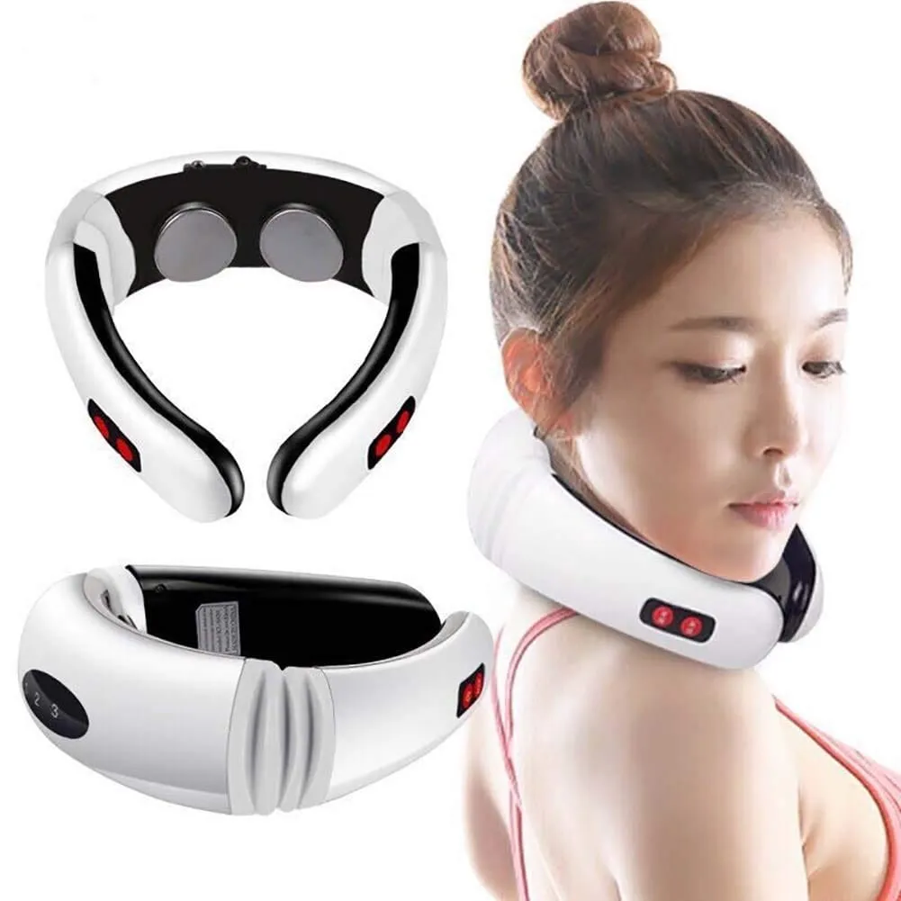 Electric Shock Pulse Multi-frequency Neck Massage Instrument