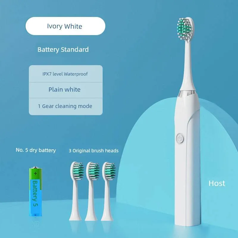 Electric Sonic Vibration Toothbrush - High-Frequency Teeth Cleaning