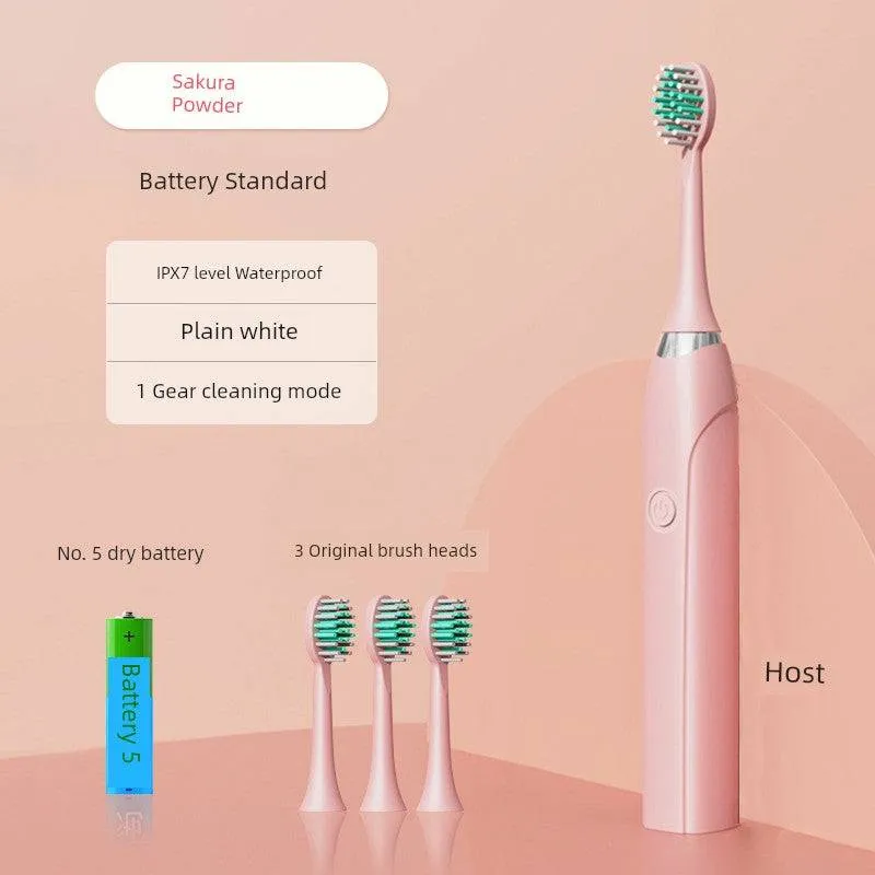 Electric Sonic Vibration Toothbrush - High-Frequency Teeth Cleaning