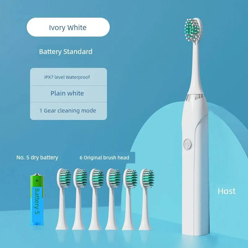 Electric Sonic Vibration Toothbrush - High-Frequency Teeth Cleaning