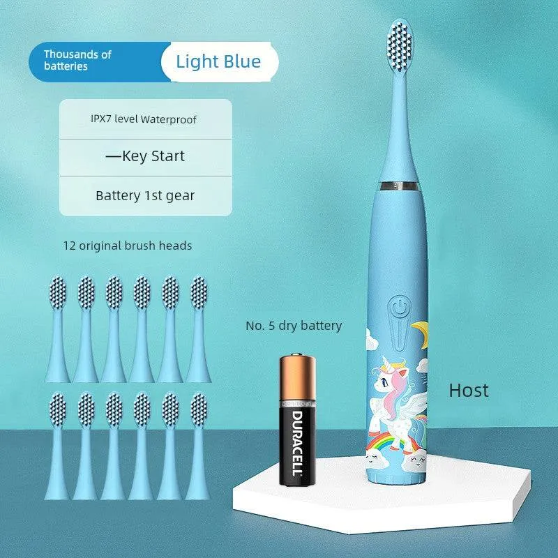 Electric Sonic Vibration Toothbrush - High-Frequency Teeth Cleaning
