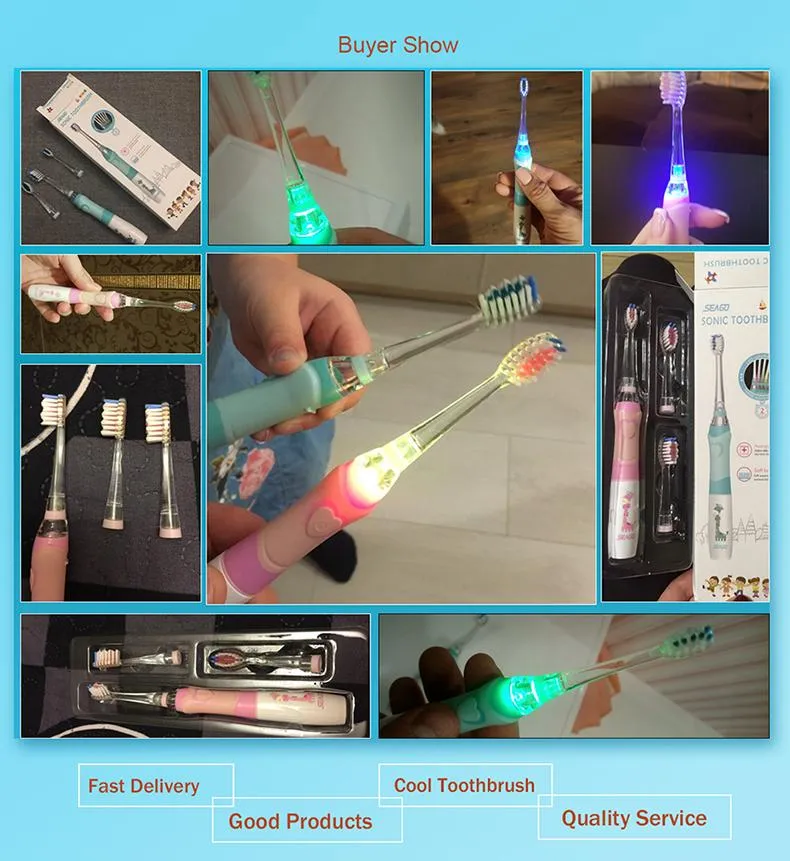 Electric Toothbrush sonic Remove rechargeable oral Whitening Healthy Teeth new modes smart Children