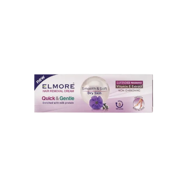 Elmore Hair Removal Cream Lavender Fragrance 50g