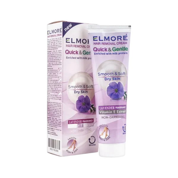 Elmore Hair Removal Cream Lavender Fragrance 50g