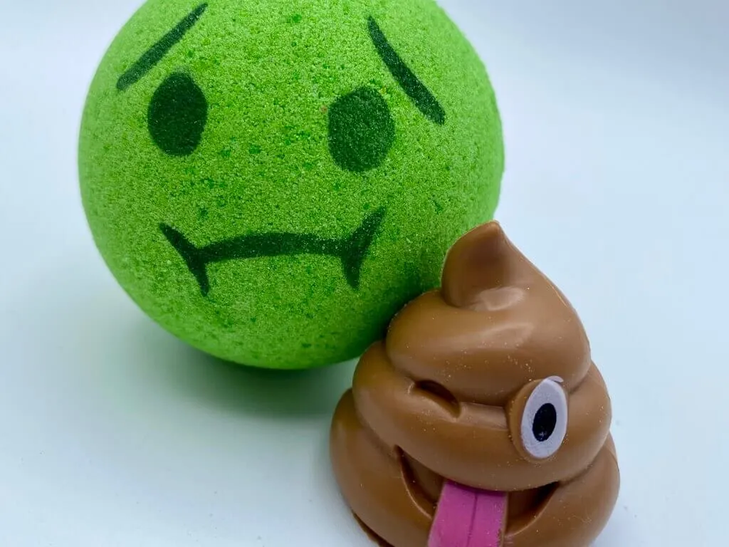 Emoji Bath Bombs Party Pack (with Toys Inside) - 6 ct