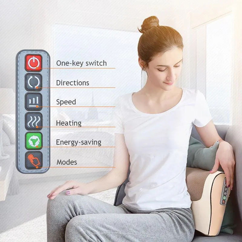 EnovaCare™ - 2-in-1 Shiatsu Massage Pillow