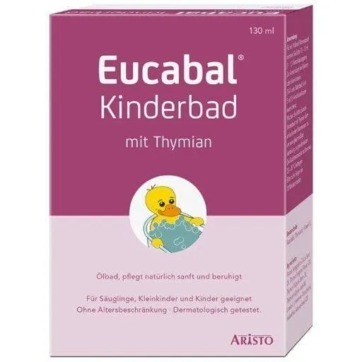 EUCABAL children's, infants bath with thyme, almond oil