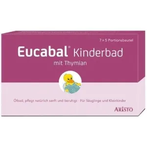 EUCABAL children's, infants bath with thyme, almond oil