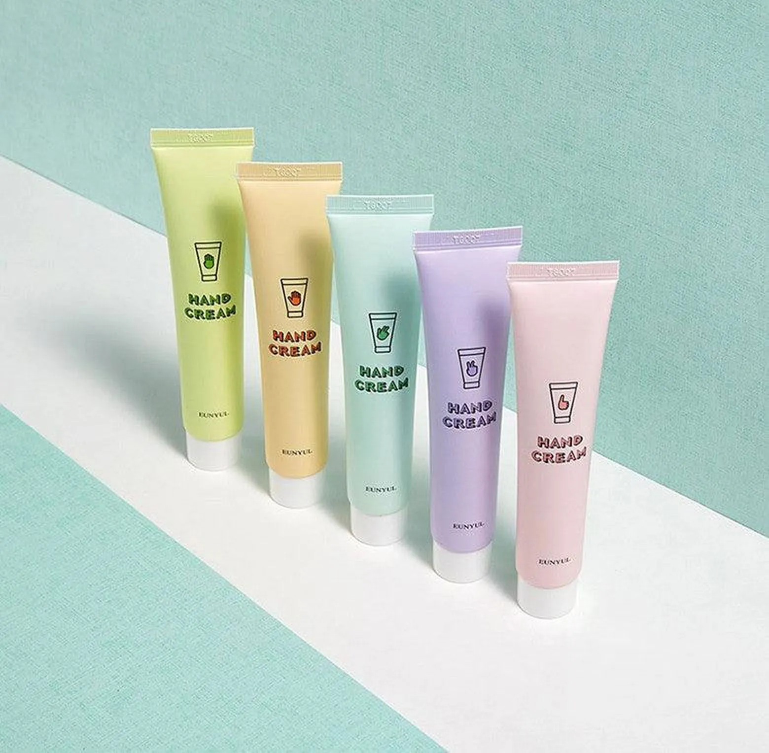 EUNYUL Cloud Perfume Hand Cream 50ml x 5 Types Set