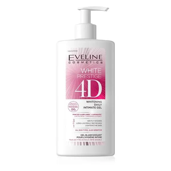 EVELINE WHITE PRESTIGE 4D DAILY INTIMATE GEL 250ML