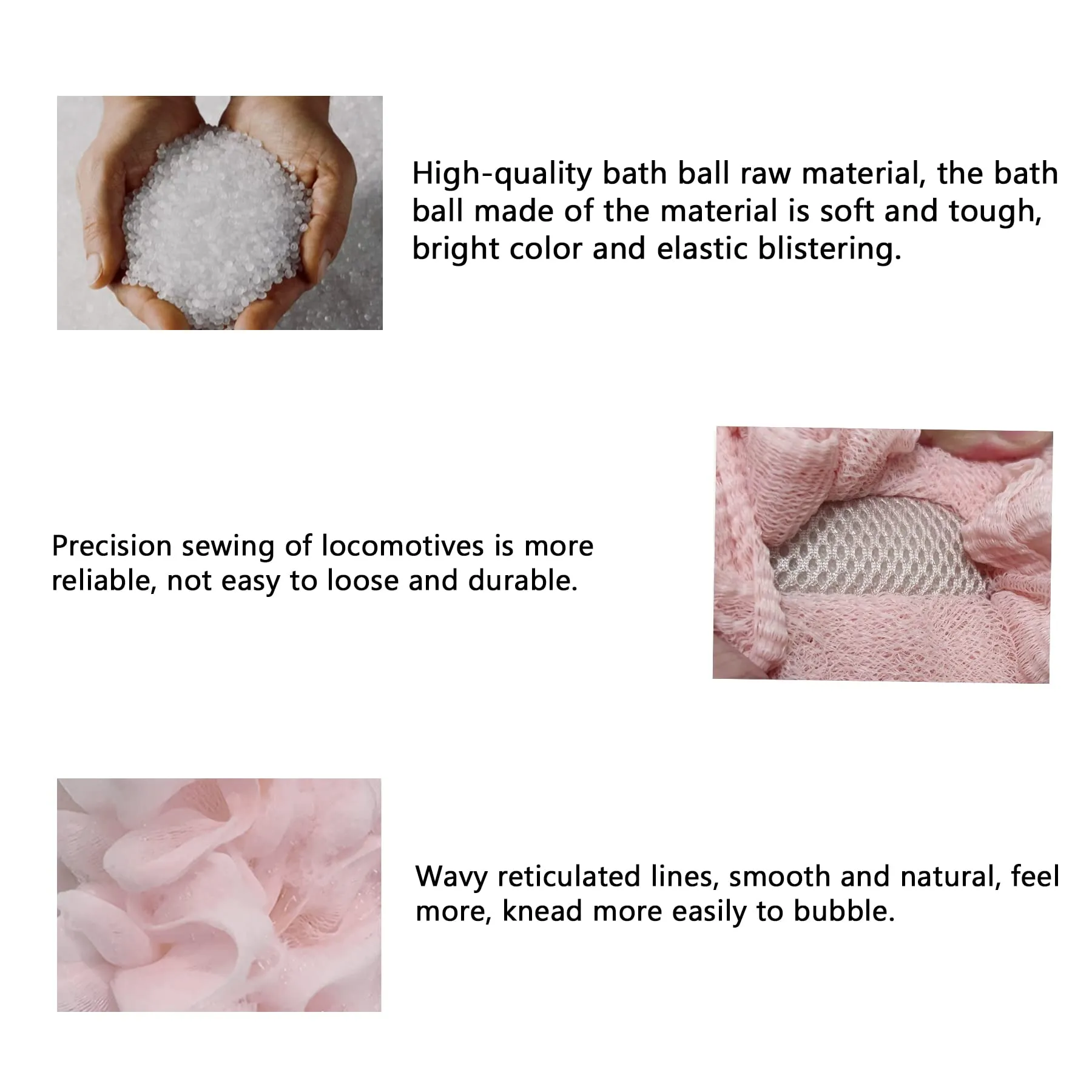 Evohyah Scrubber Back for Shower Extended Length Scrubber Towel Exfoliating Washcloth Body Scrub Sponge Shower Loofah with Handle for Women Men Deep Clean Body Skin Massages