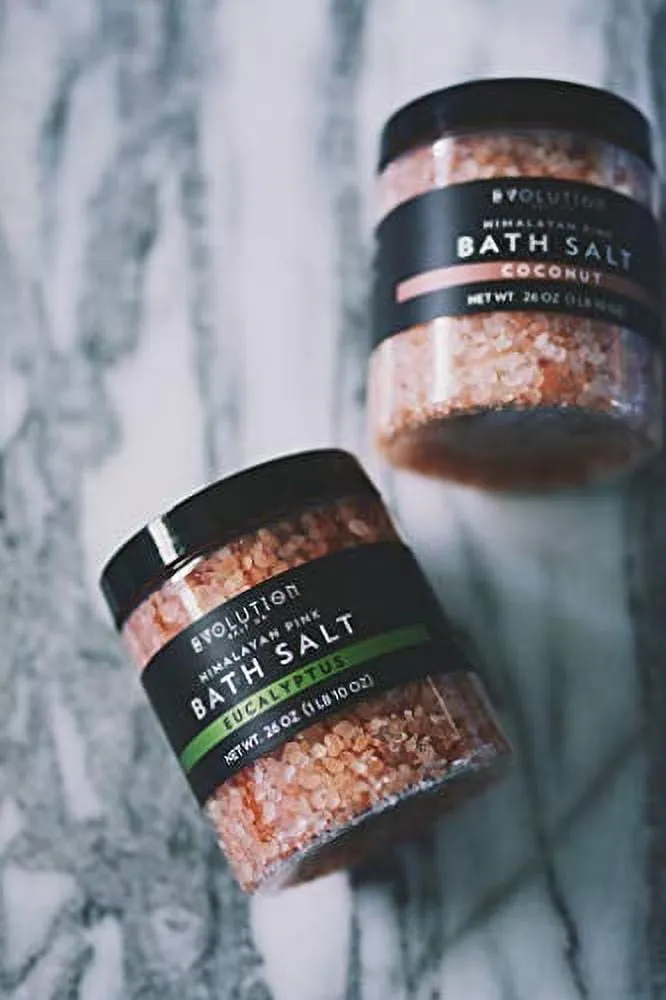 Evolution Himalayan Crystal Bath Salt, Coconut, 26 Oz