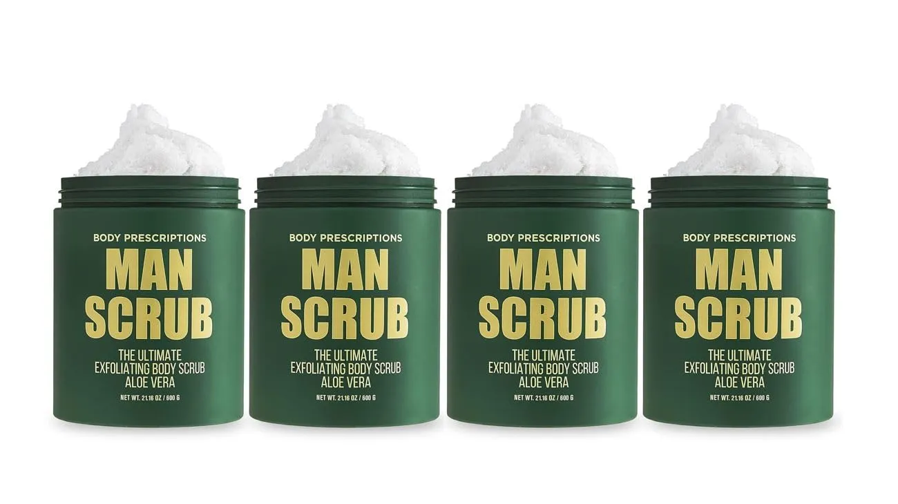 Exfoliating Aloe Vera Body Scrub for Men | Fresh, Clean, and Healthy Skin