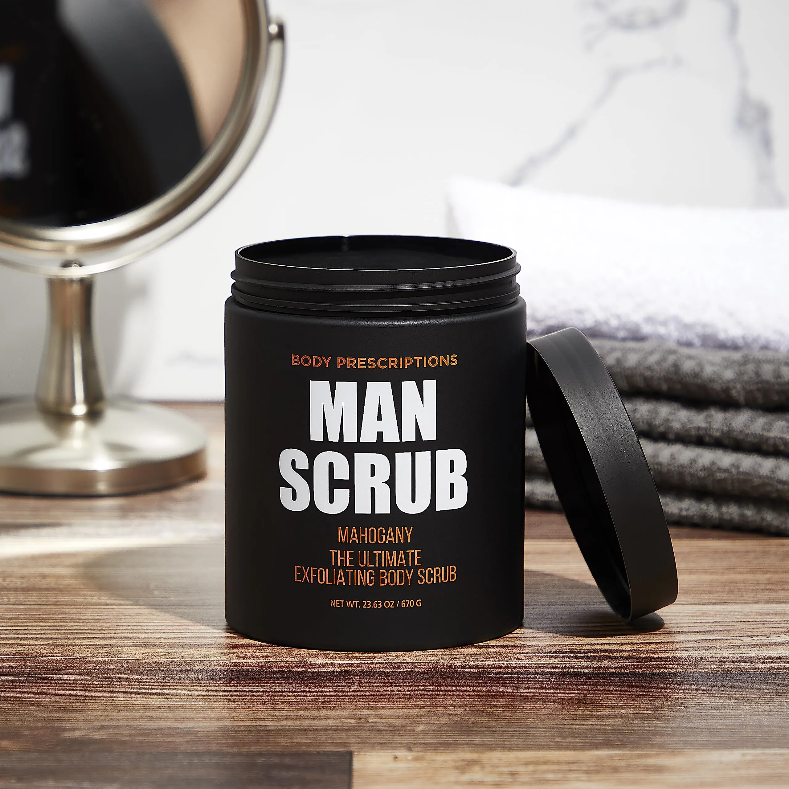 Exfoliating Aloe Vera Body Scrub for Men | Fresh, Clean, and Healthy Skin