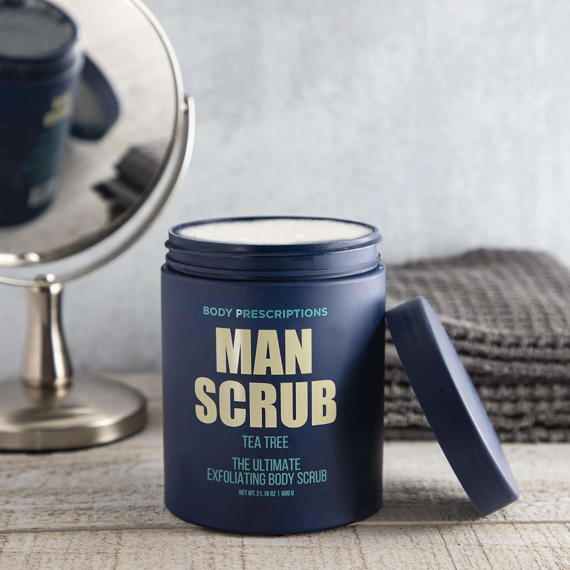 Exfoliating Aloe Vera Body Scrub for Men | Fresh, Clean, and Healthy Skin