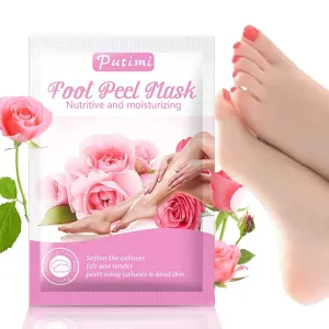 Exfoliating Foot Socks for Pedicure, Sosu Peeling Socks for Women's Foot Care - Beautifying Foot Mask