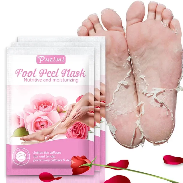 Exfoliating Foot Socks for Pedicure, Sosu Peeling Socks for Women's Foot Care - Beautifying Foot Mask