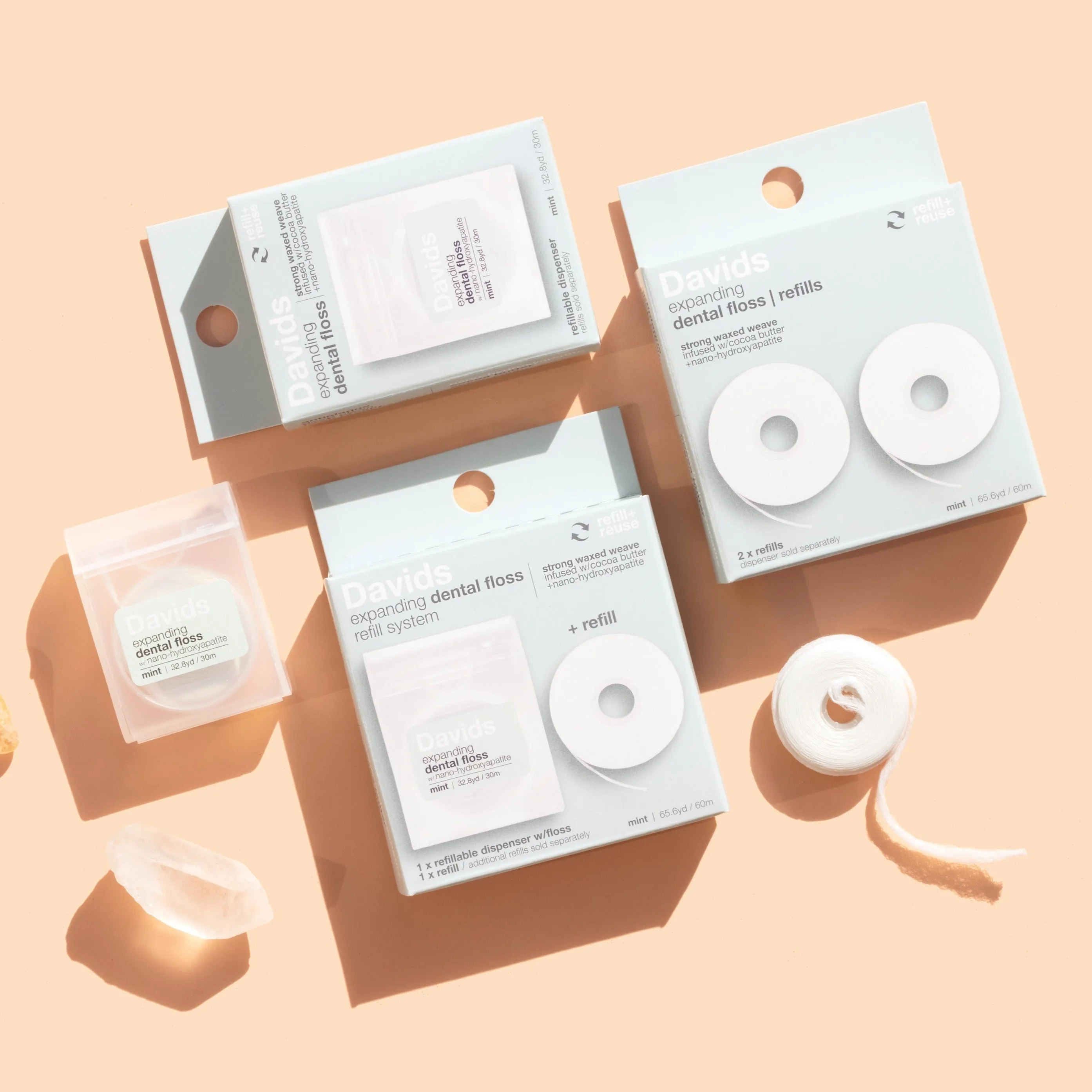 Expanding Dental Floss