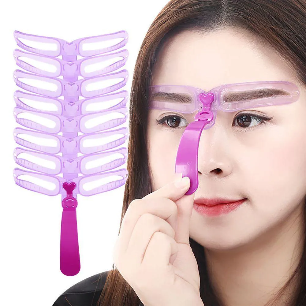 Eyebrow Stencils Reusable Eyebrow Shaping Template Health & Personal Care