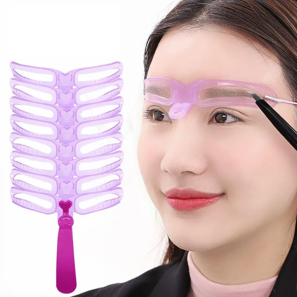 Eyebrow Stencils Reusable Eyebrow Shaping Template Health & Personal Care