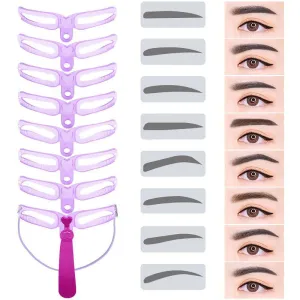 Eyebrow Stencils Reusable Eyebrow Shaping Template Health & Personal Care