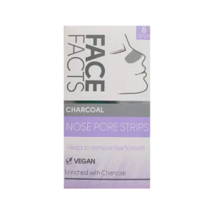 Face Facts Charcoal Nose Pore Strips 6Pcs