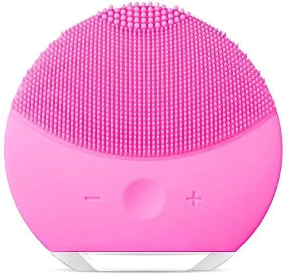 Facial Cleansing Brush (Rose Red)