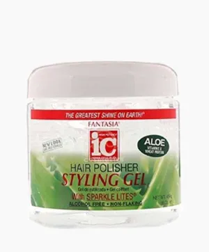 Fantasia Hair Polisher Styling Gel With Sparkle Lites