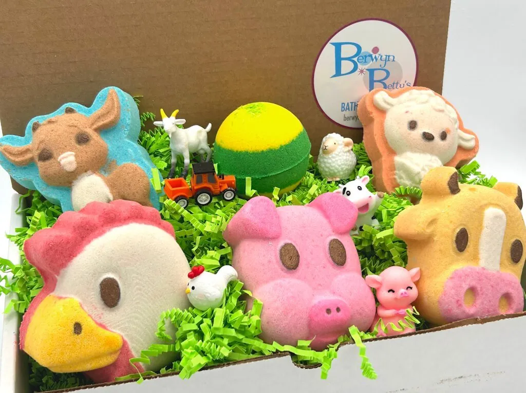 FARM Kids Bath Bombs Collection - 6 ct