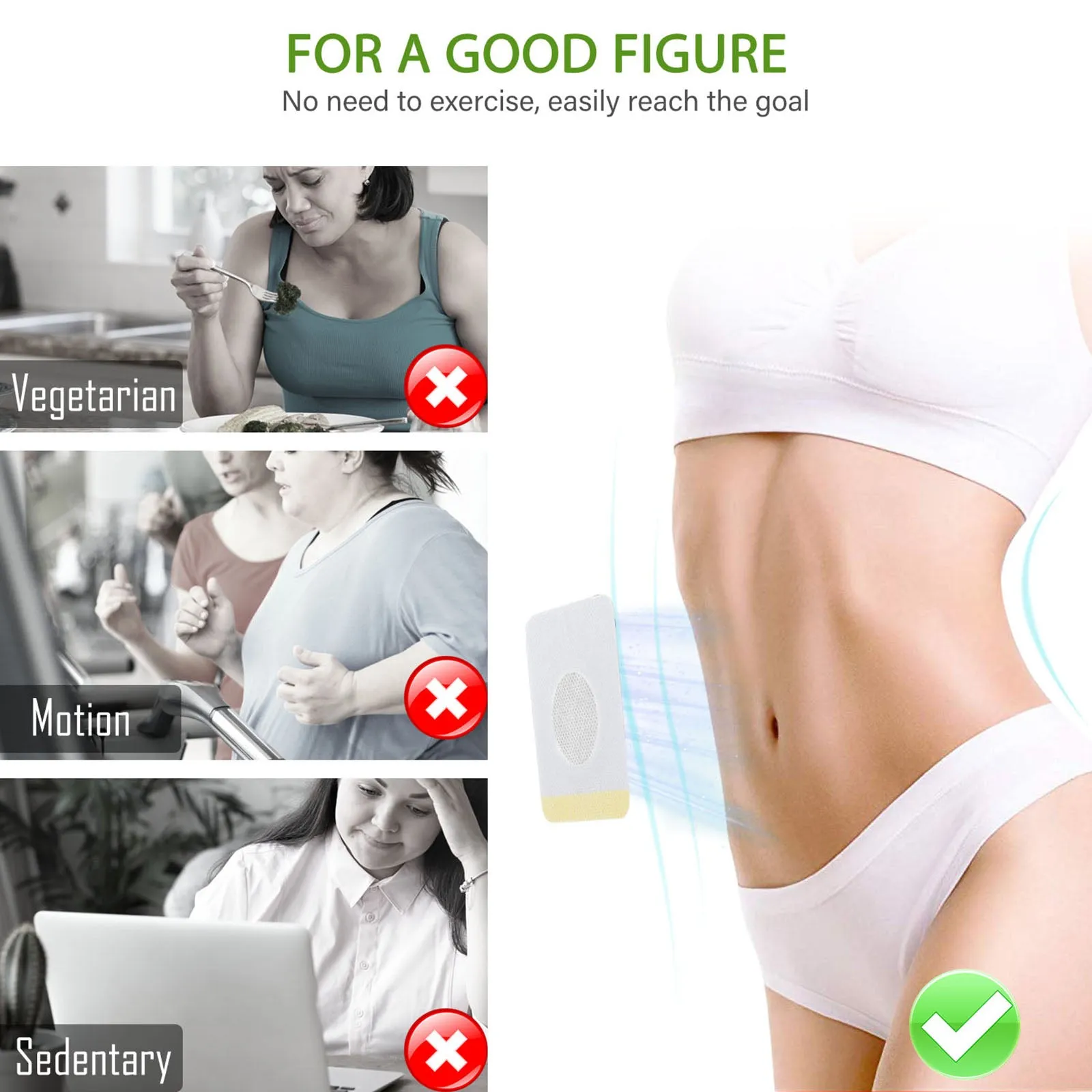 Fat Burning Weight Loss Patches Sticker Quick Slimming & Boost Energy