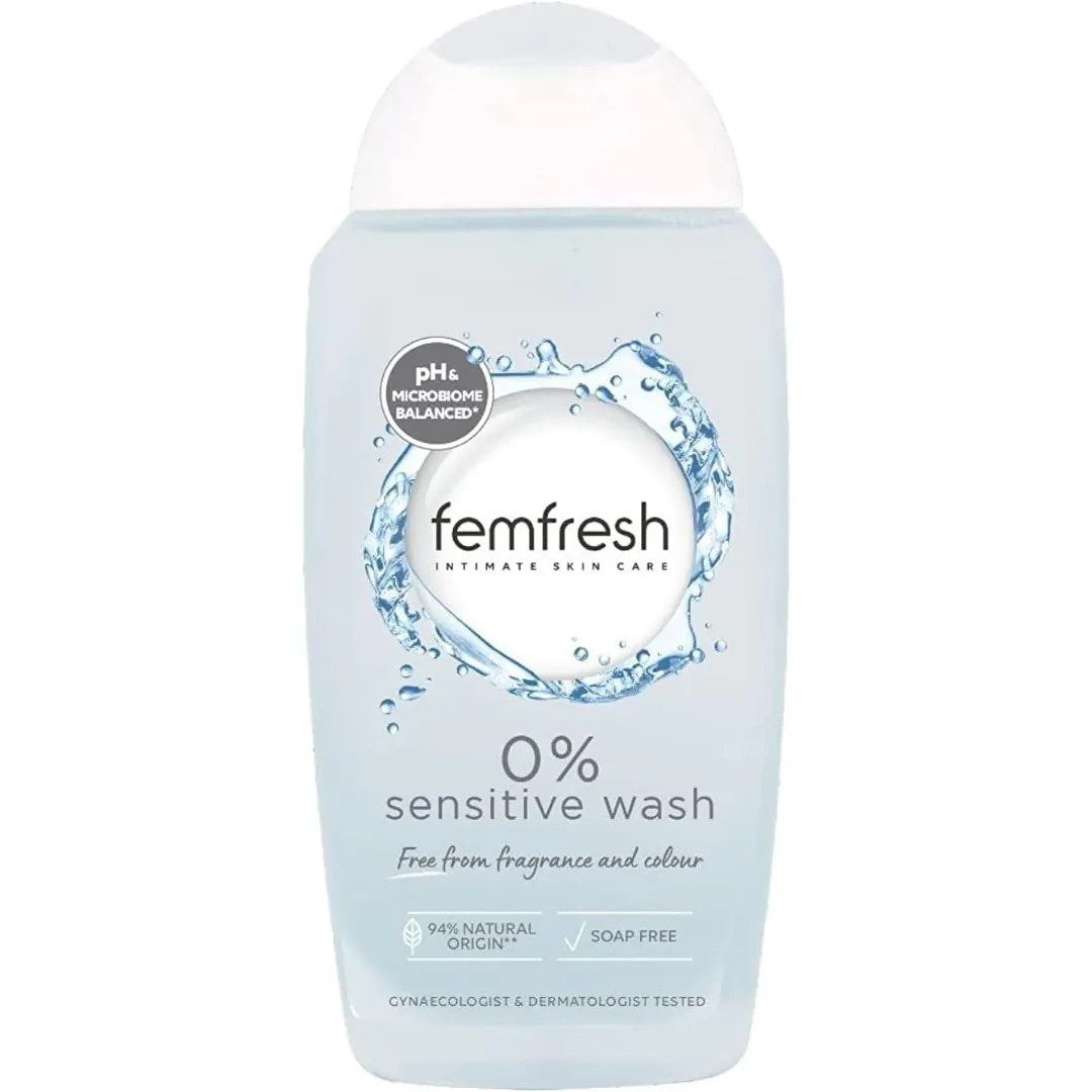 Femfresh 0% Sensitive Intimate Wash 250ML (T)