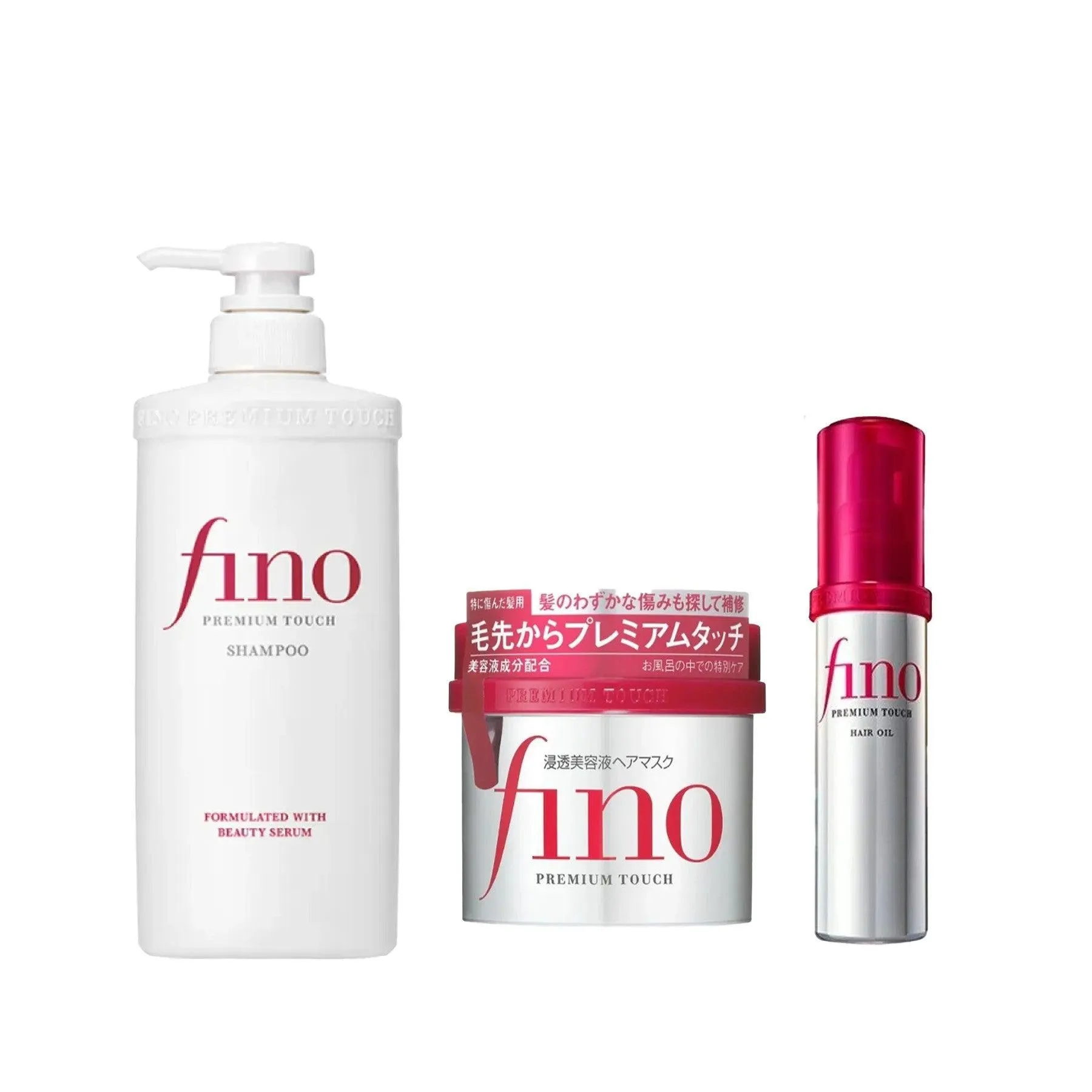 Fino Premium Touch Hair Mask   Shampoo   Oil Combo Offer