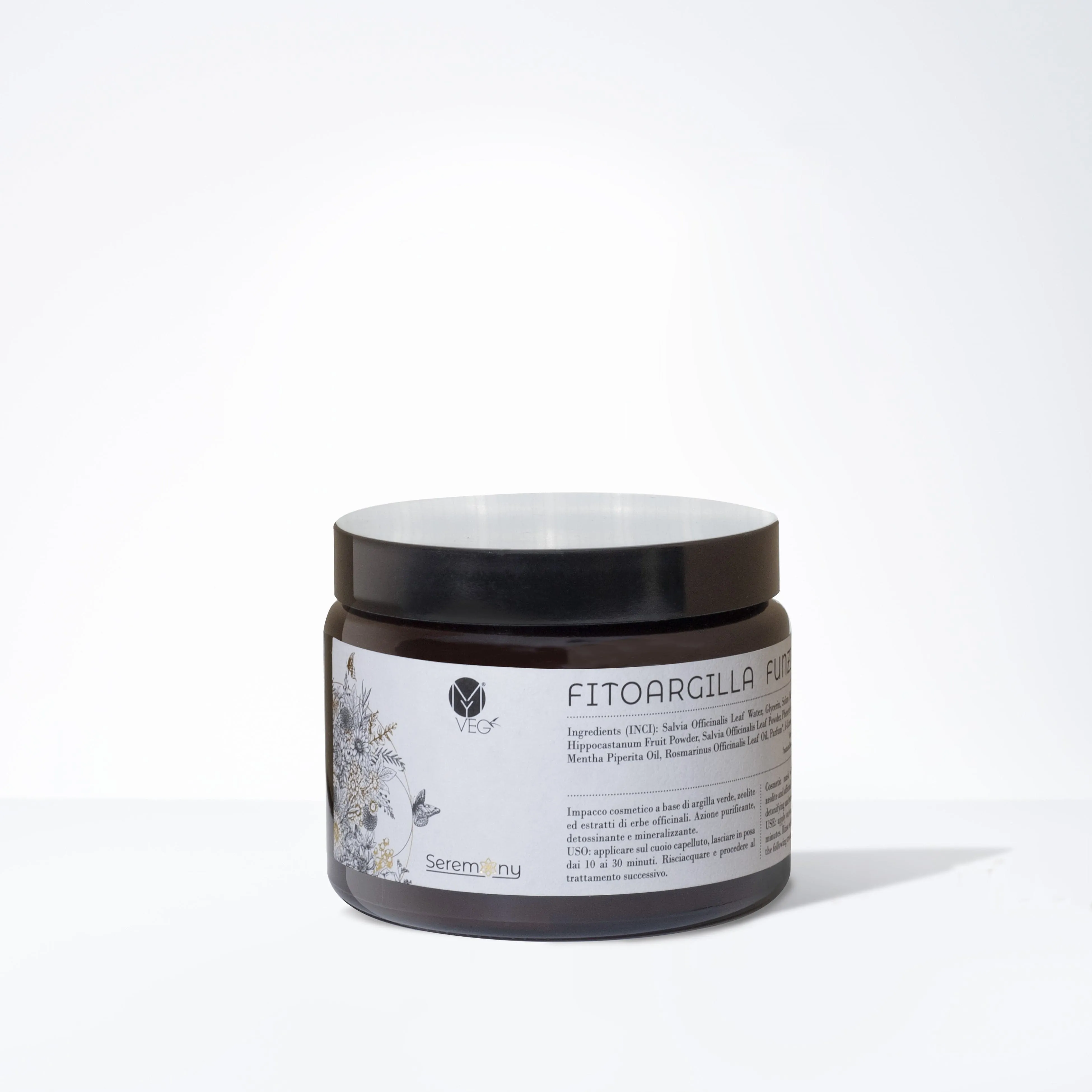 FITOARGILLA FUNZIONALE - Detoxifying Scalp Treatment Mask (500ml)