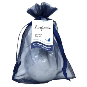 Fizz and Foam Bath Bomb 6.5oz - Muscle Bomb