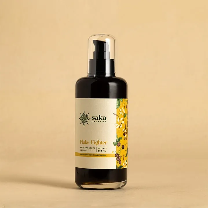 Flake Fighter | Handmade Anti-Dandruff Hair Oil (200ml)