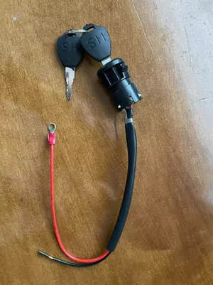 Floor Scrubber Lock and Key Set for RT50 Series Floor Scrubber Machines