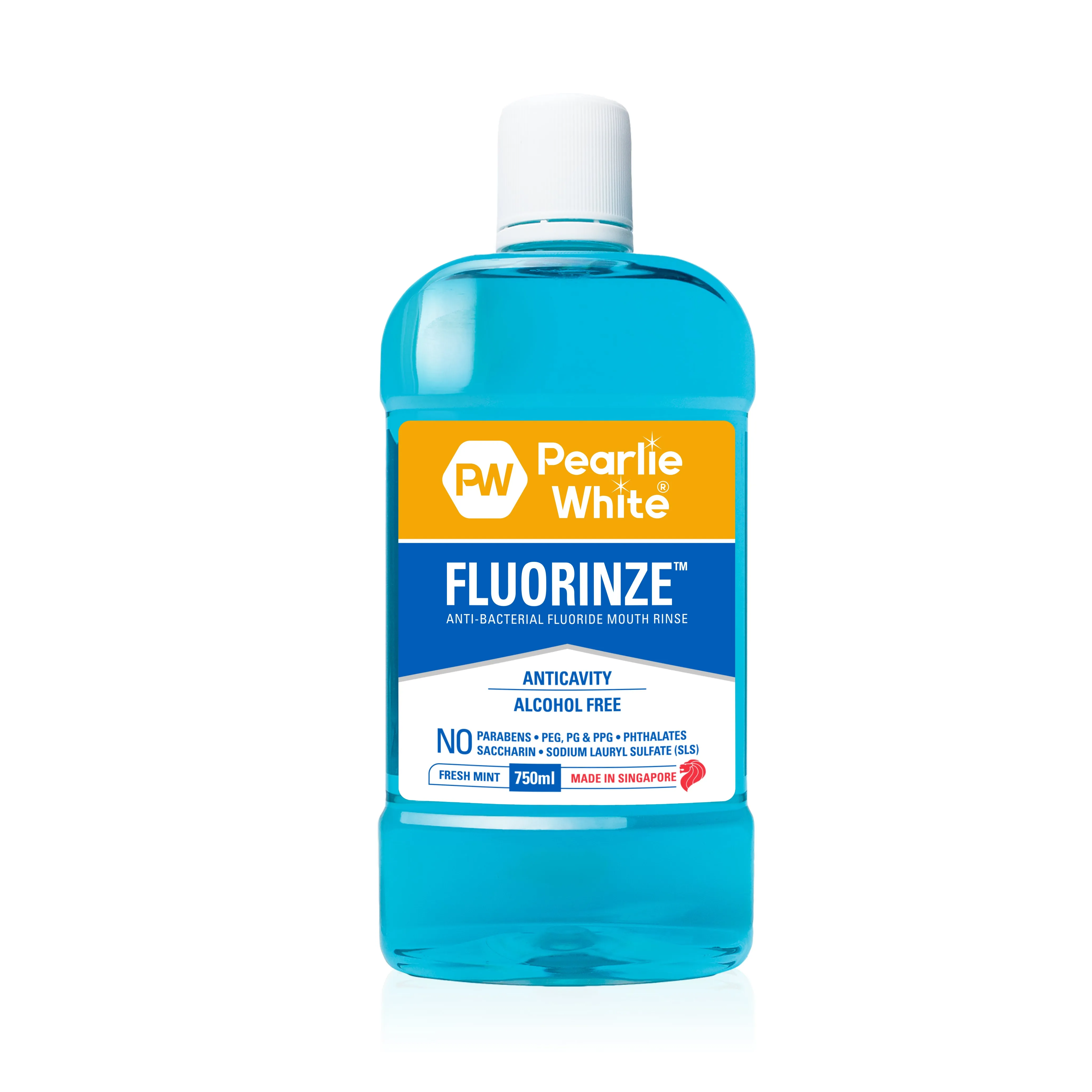 Fluorinze Anti-Bacterial Fluoride Mouth Rinse 750ml