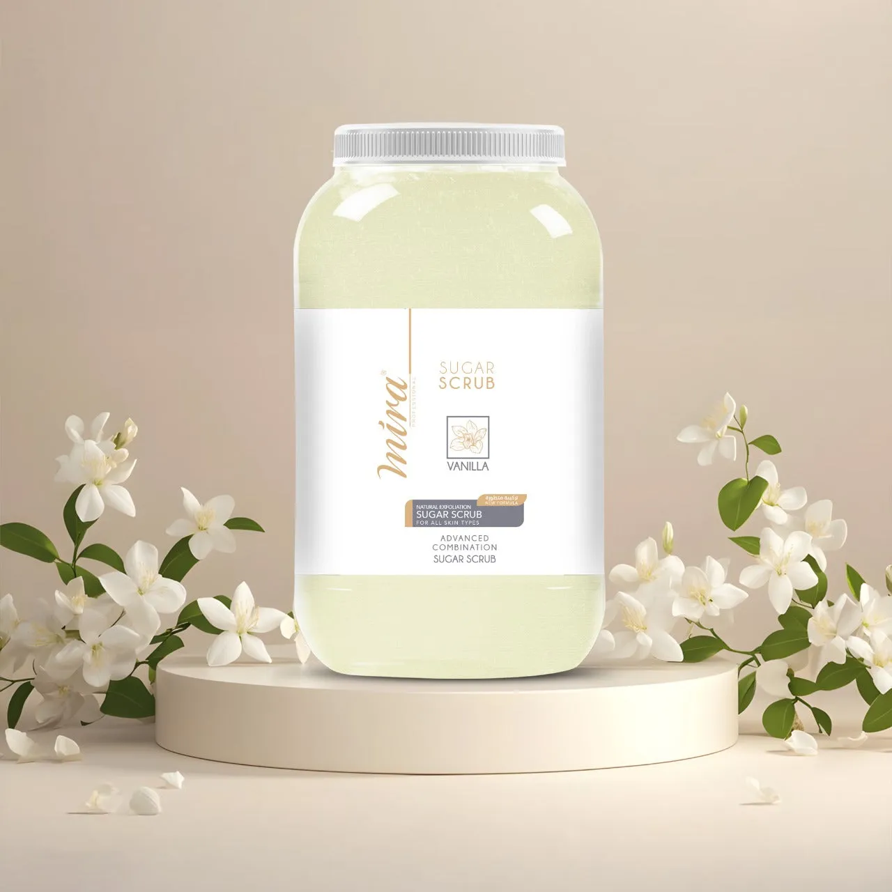 Foot & Body Sugar Scrub Vanilla 5Kg Mira