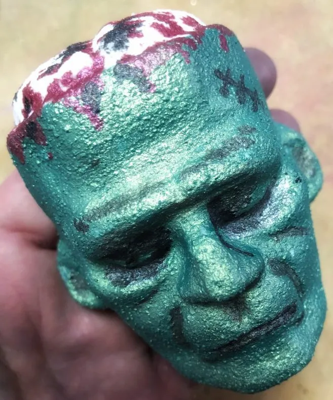 Frankie the Zombie - DB Bath Bomb Moulds