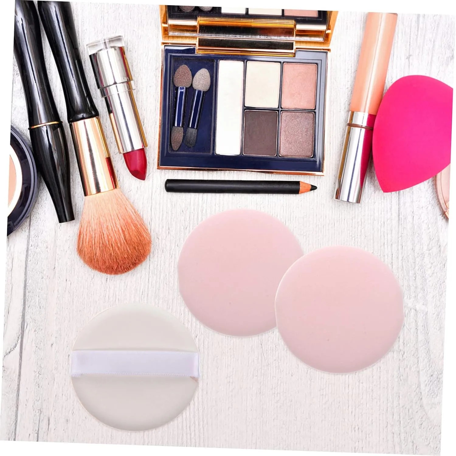 FRCOLOR 12pcs Wet and Dry Makeup Sponges for Foundation Concealer and Blush Skin-friendly Cosmetic Applicators for Daily Use