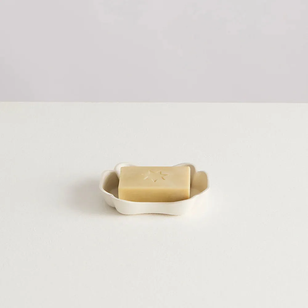 French Ivory Soap Dish