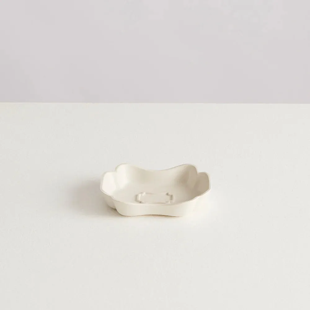French Ivory Soap Dish
