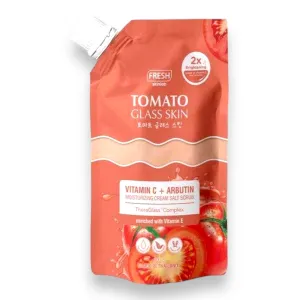 FRESH Skinlab Tomato Glass Skin Vitamin C   Arbutin Salt Scrub 300g